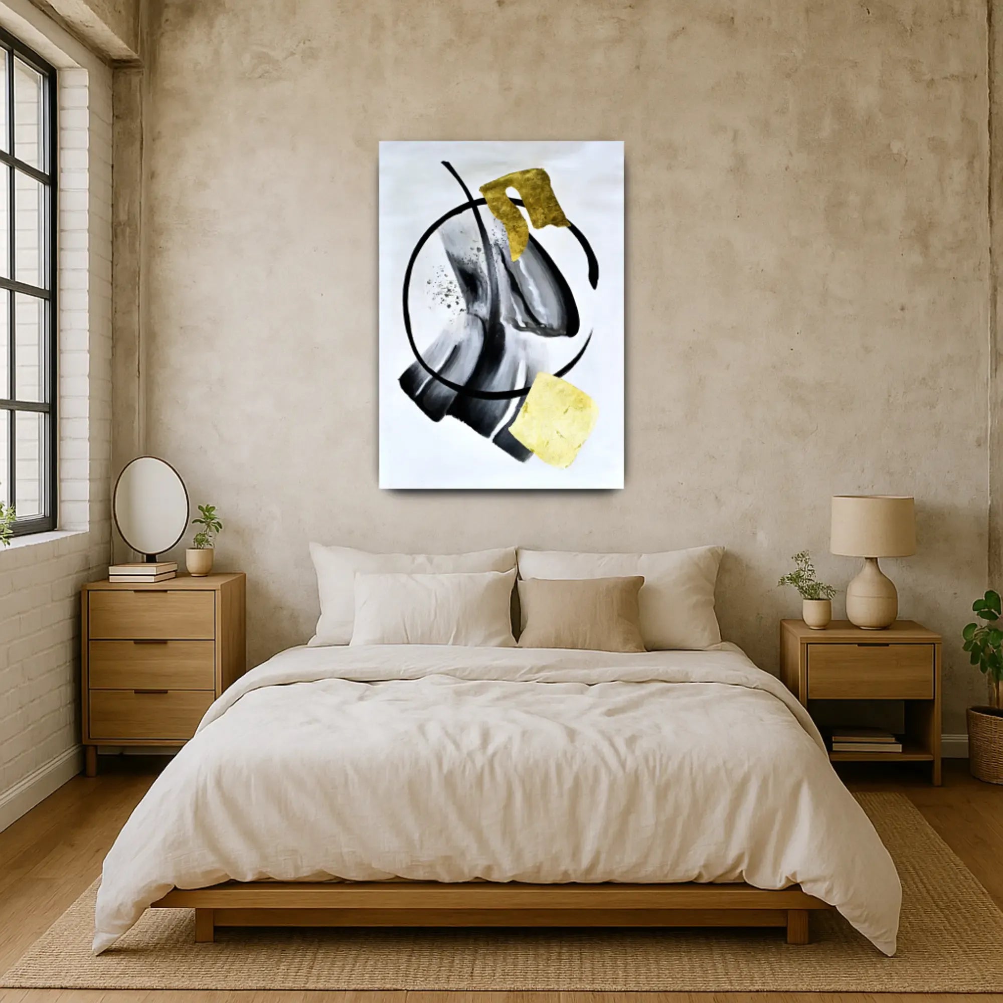 Großes Gemälde - Goldene Balance Default Title