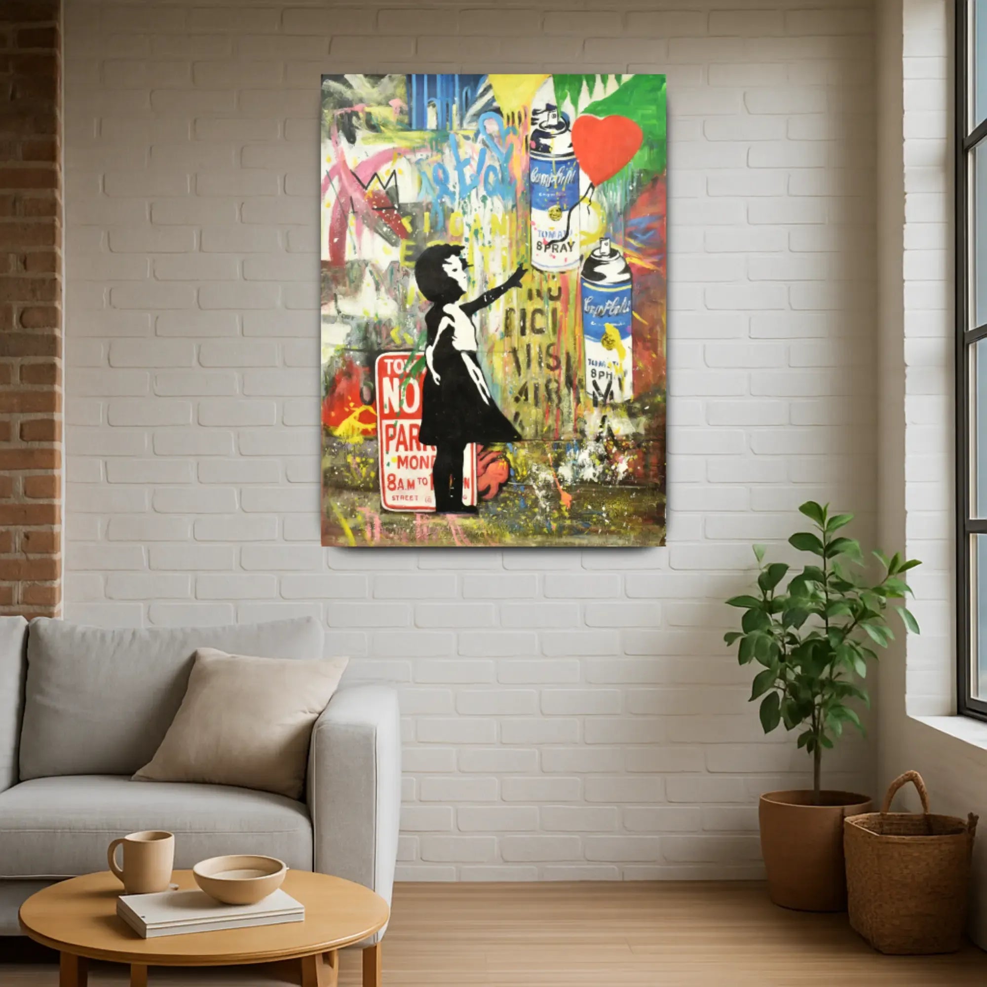 Großes Gemälde - Urban Love
