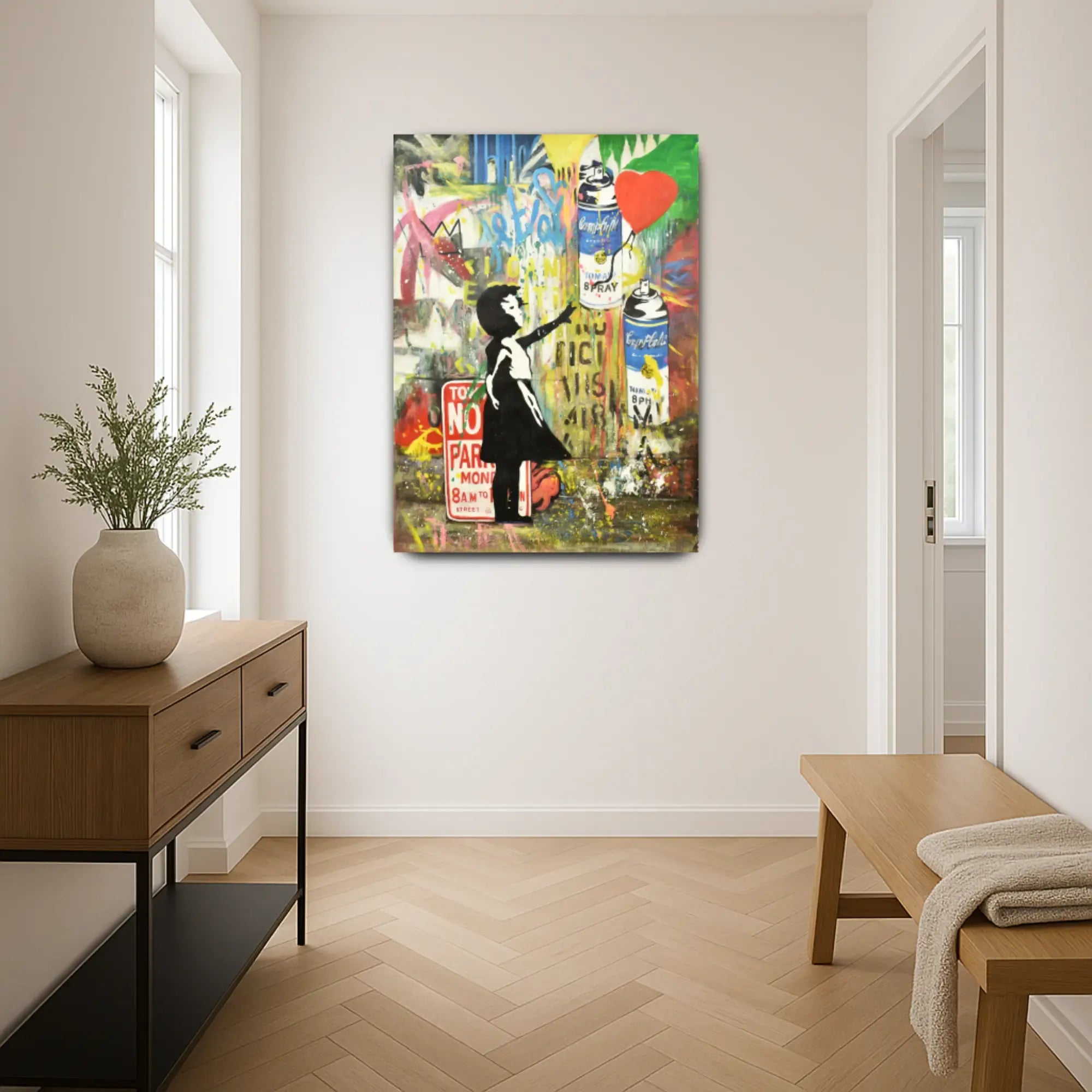 Großes Gemälde - Urban Love