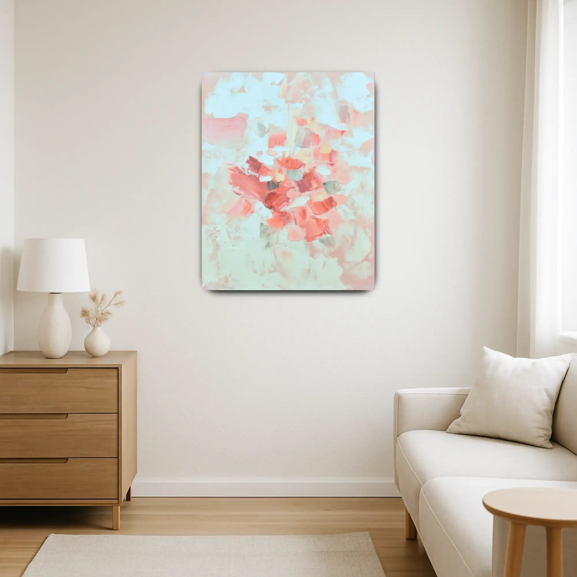 Großes Gemälde - Blüten des Lichts