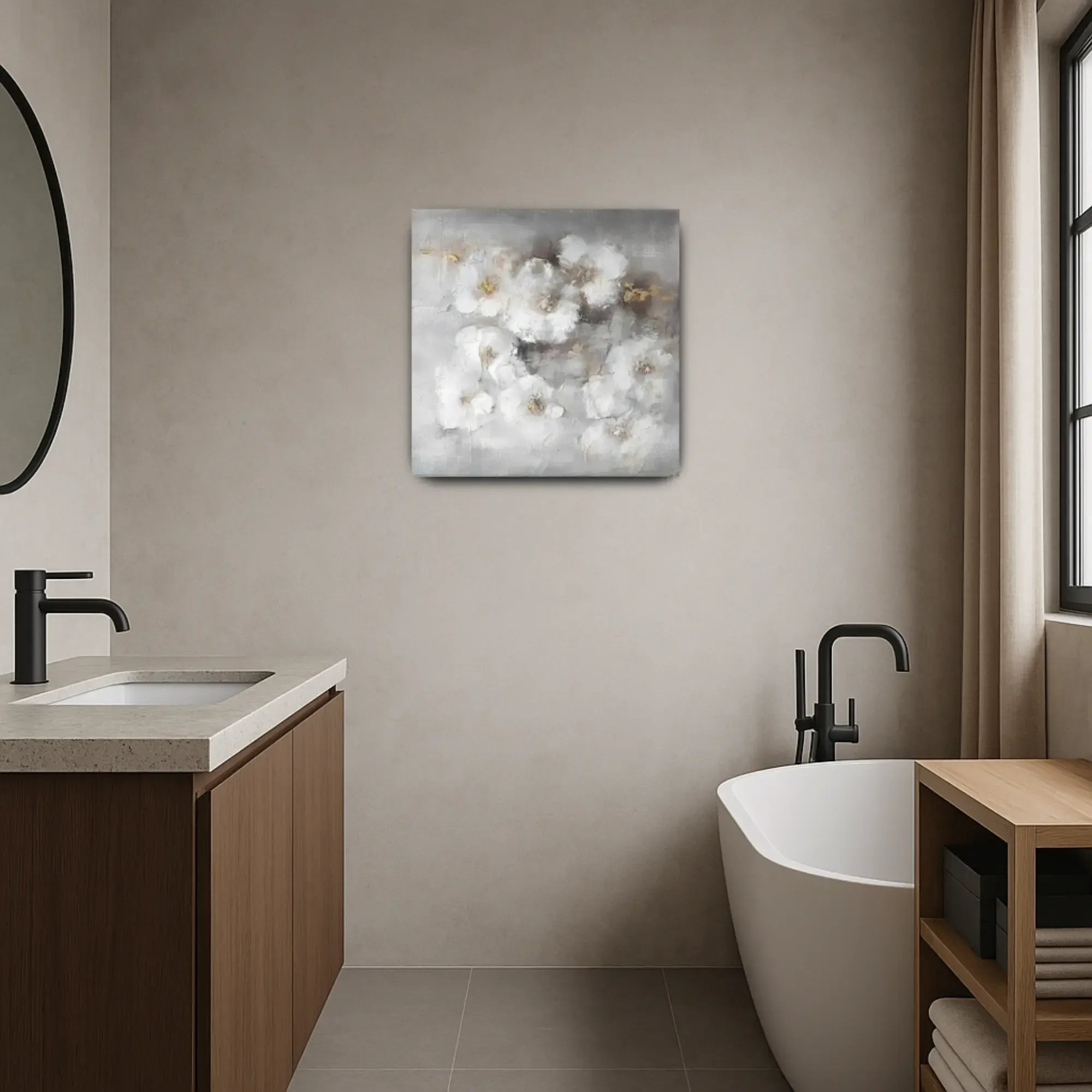 Großes Gemälde - Flores Eternas