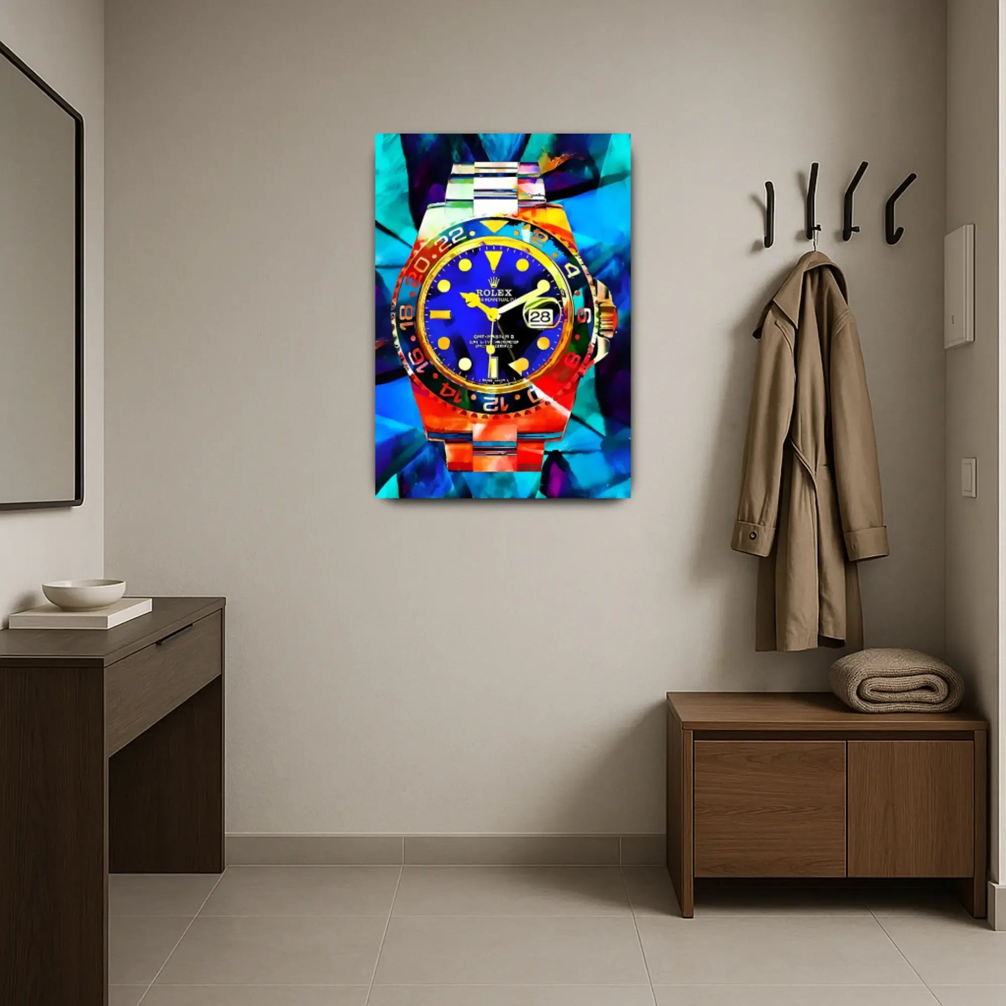 Großes Gemälde - Tiempo de Lujo