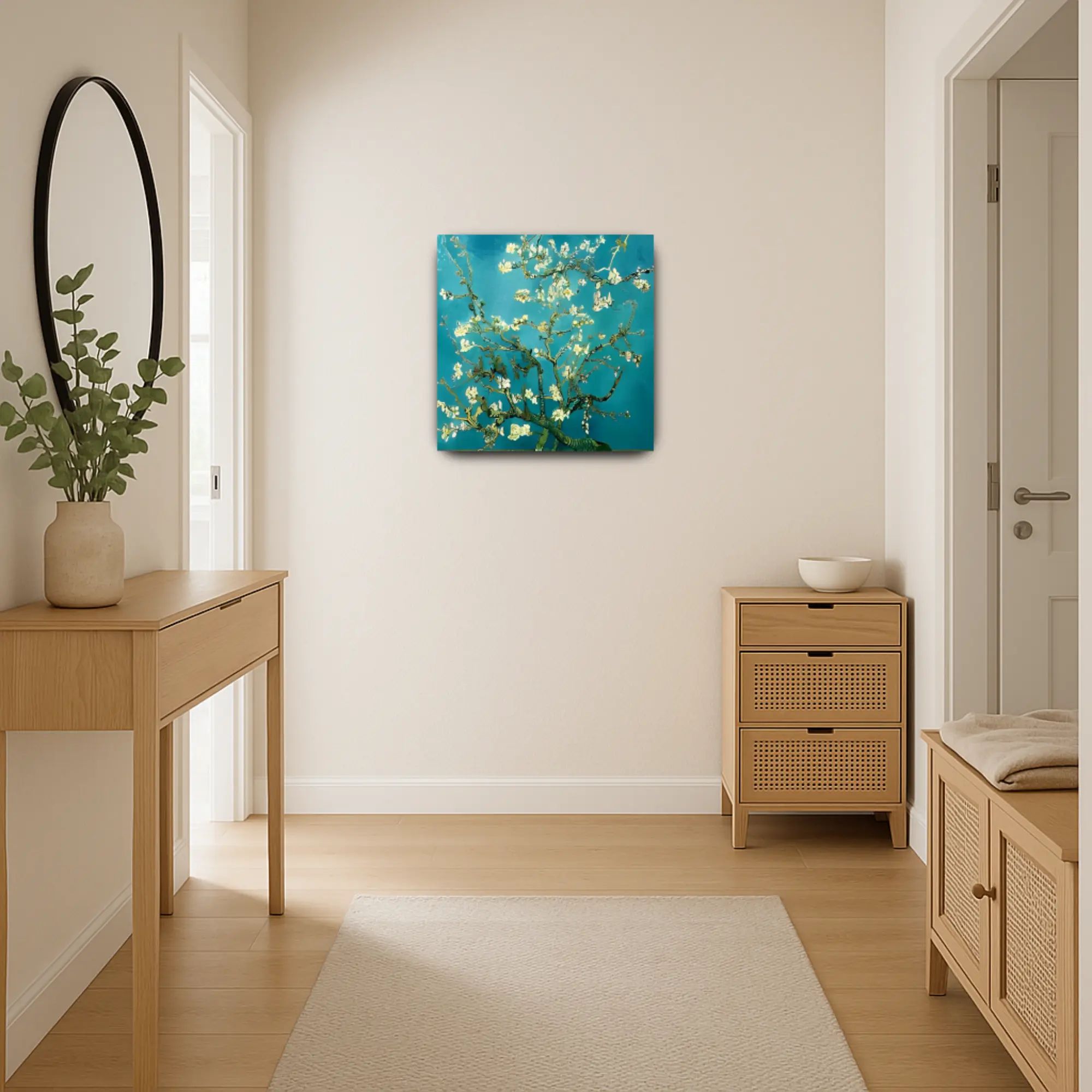 Großes Gemälde - Van Goghs Blühender Mandelbaumzweig, Reproduktion - Ramas en Flor Default Title