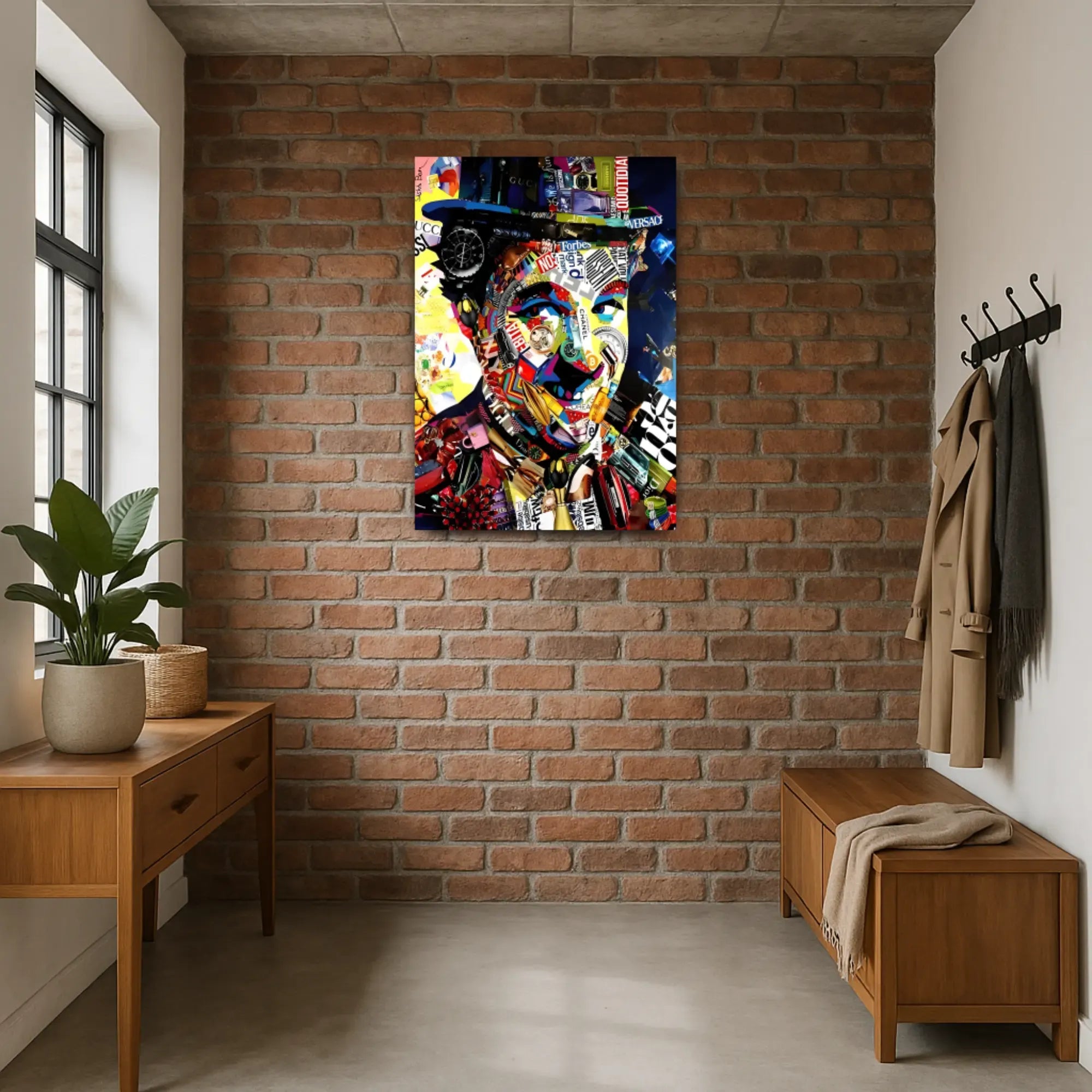 Großes Gemälde - Collage de Íconos