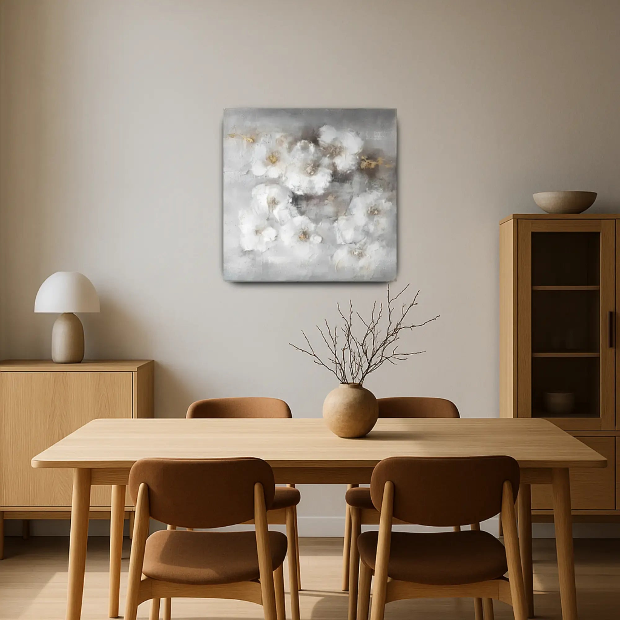 Großes Gemälde - Flores Eternas