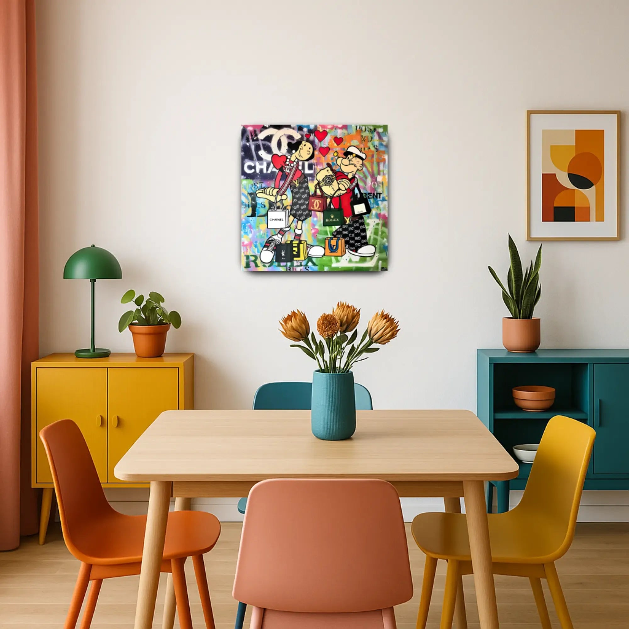 Großes Gemälde - Luxury Love