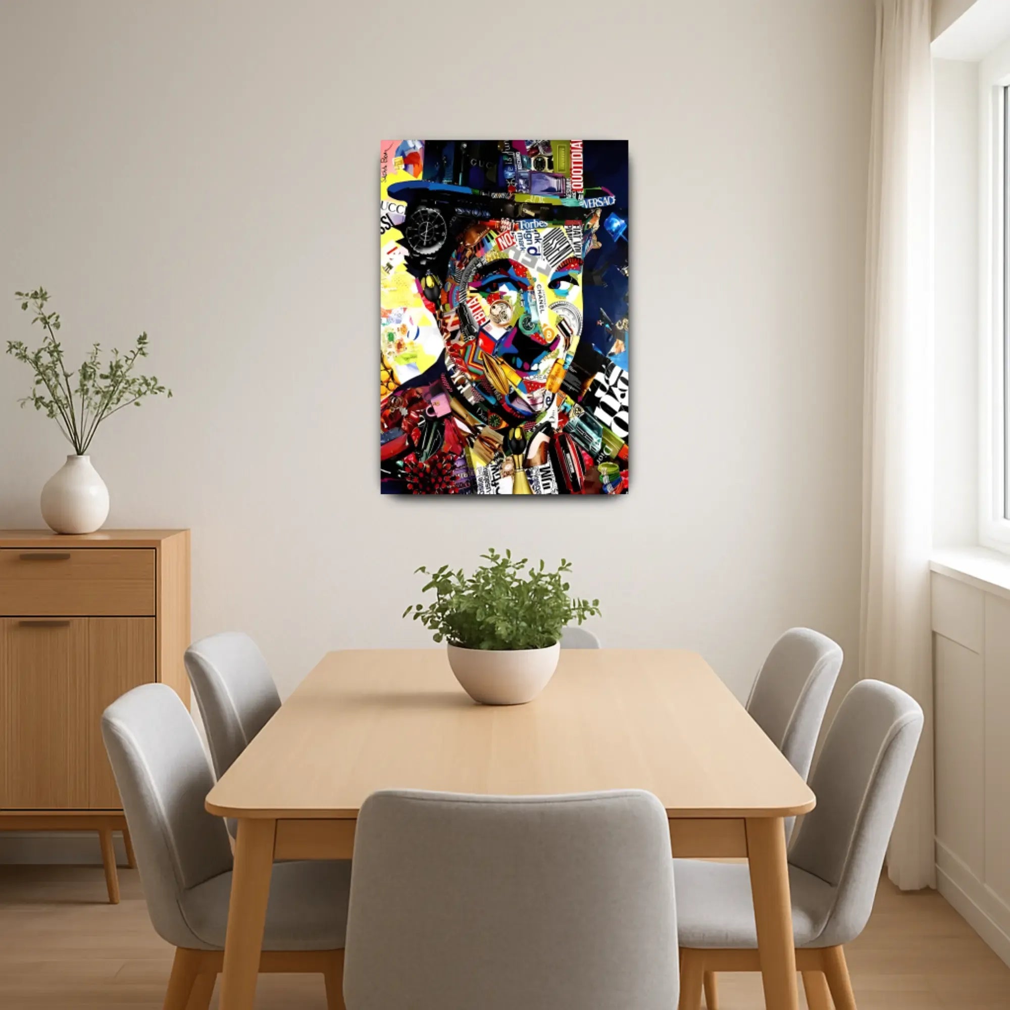 Großes Gemälde - Collage de Íconos