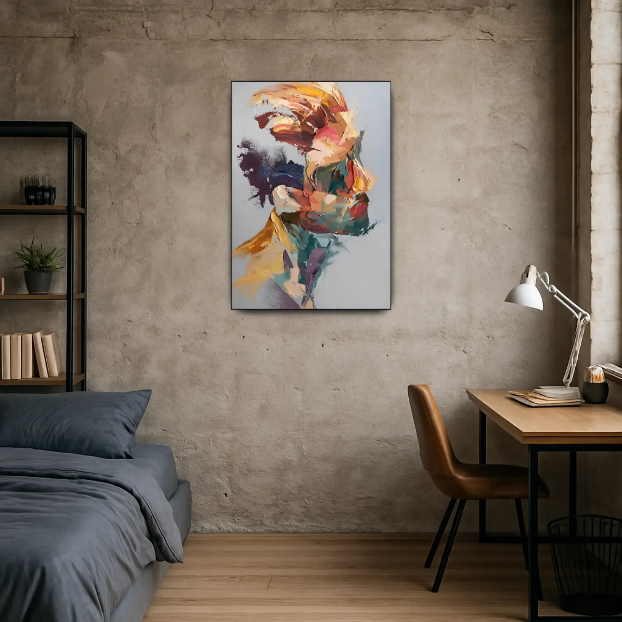 Großes Gemälde - Rostro de Emociones Default Title