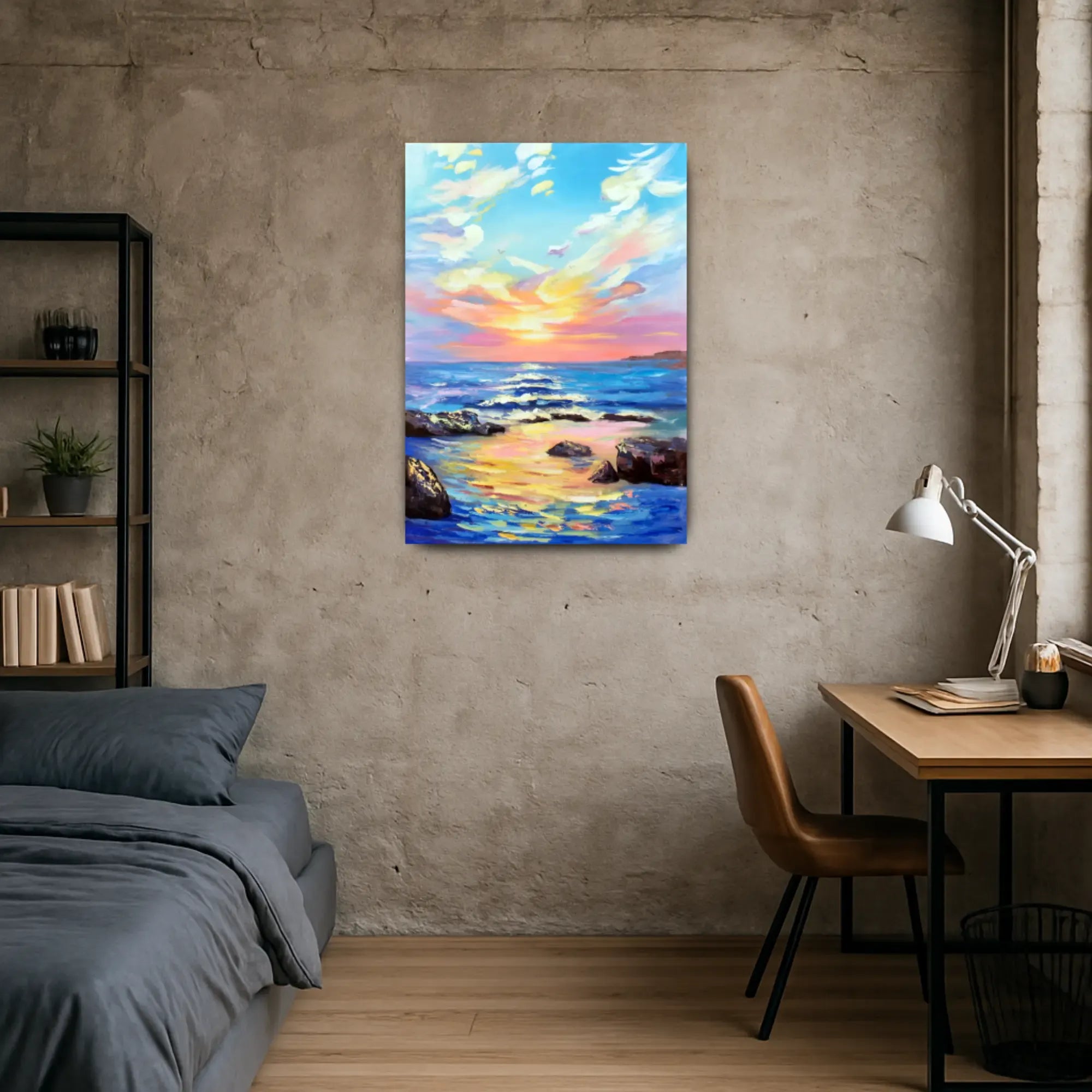 Großes Gemälde - Magie des Meeres