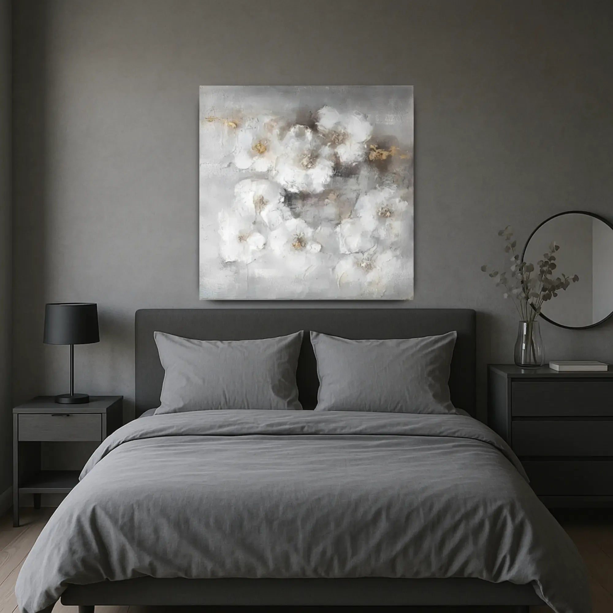 Großes Gemälde - Flores Eternas