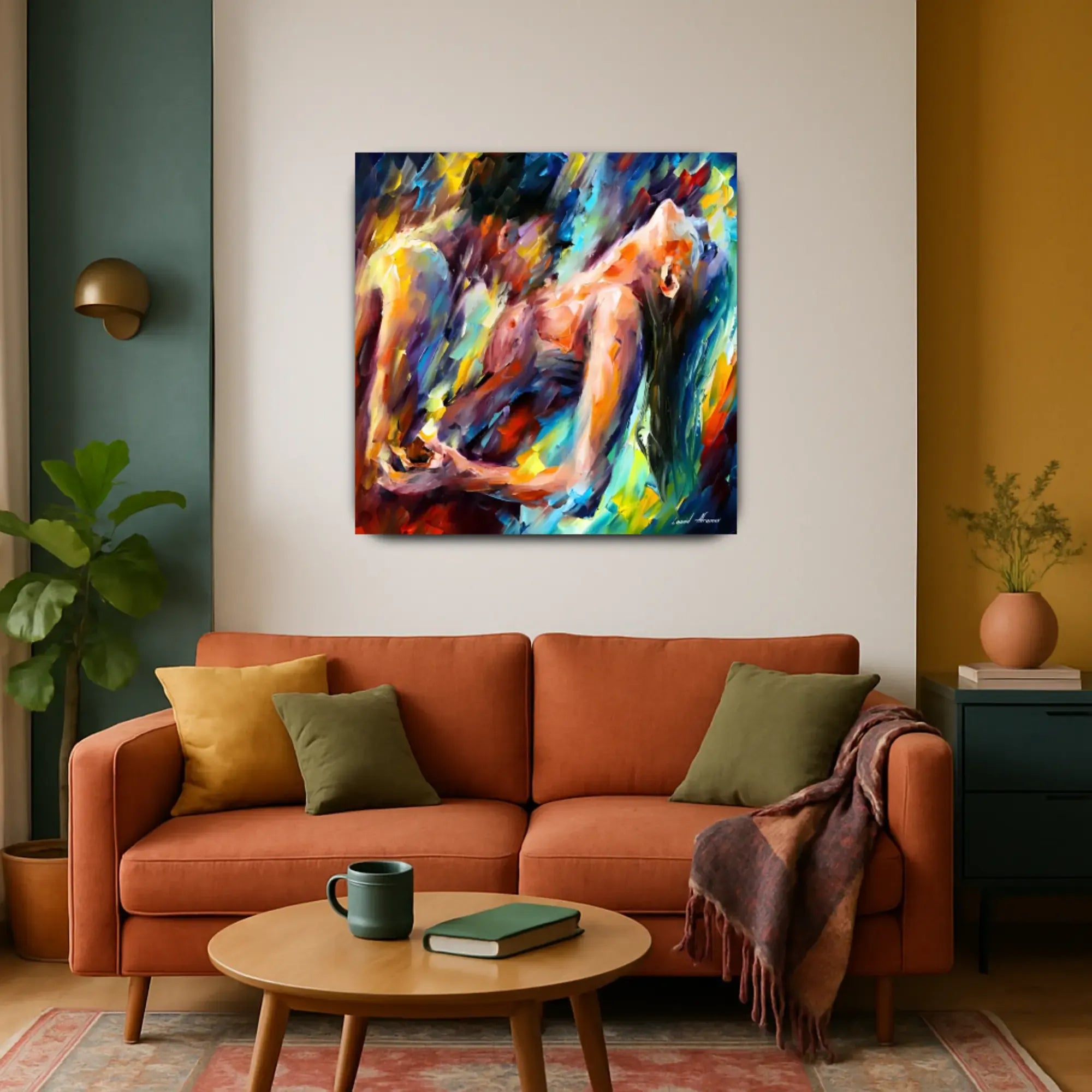 Großes Gemälde - Sensualidad en Movimiento