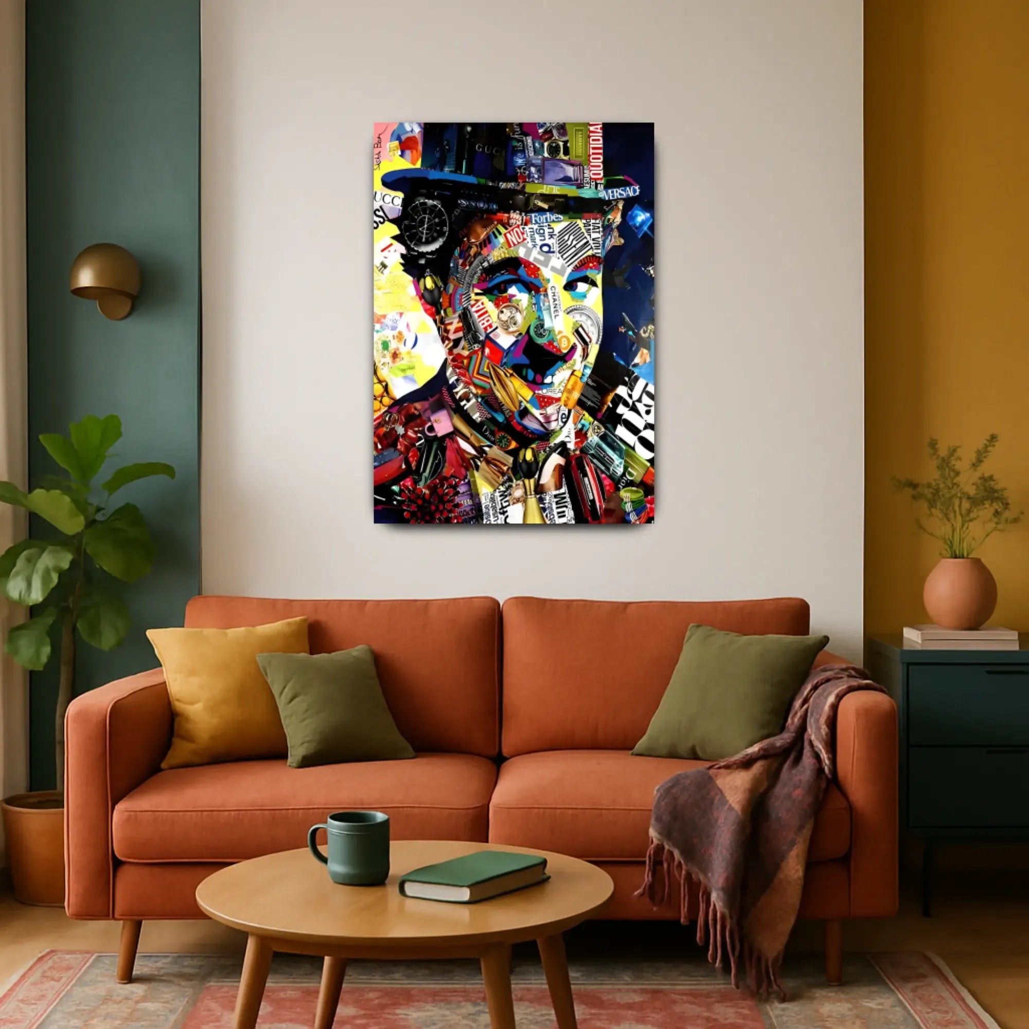 Großes Gemälde - Collage de Íconos