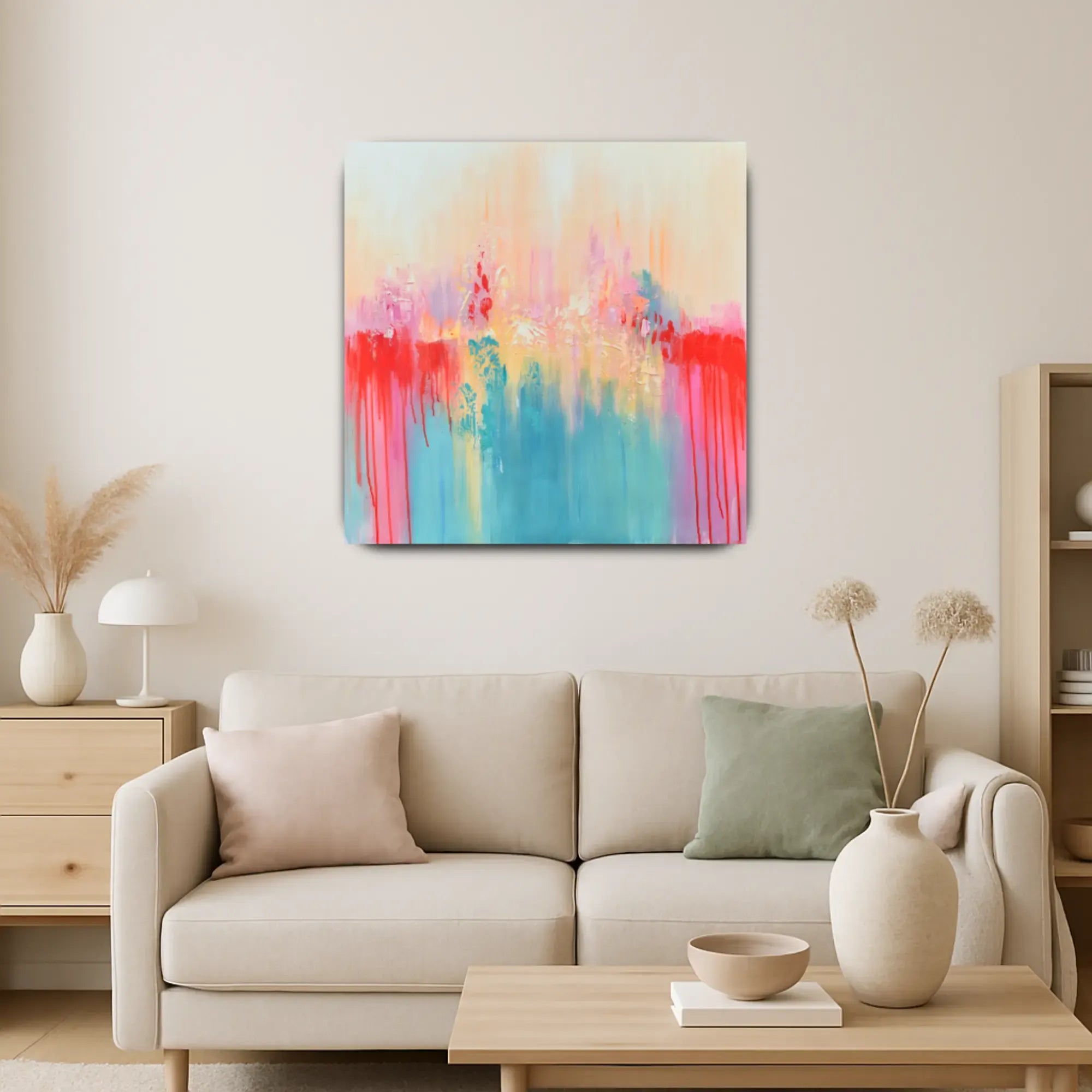 Großes Gemälde - Farbhorizont