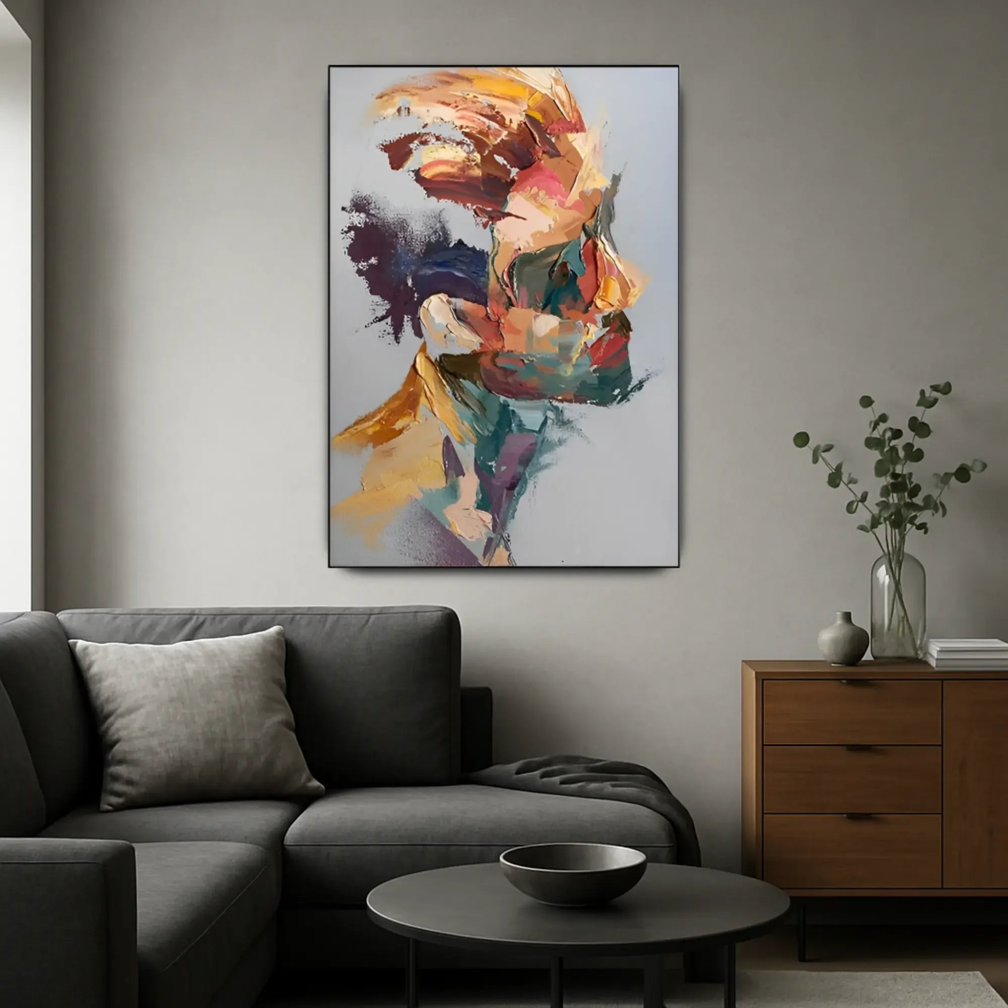 Großes Gemälde - Rostro de Emociones Default Title