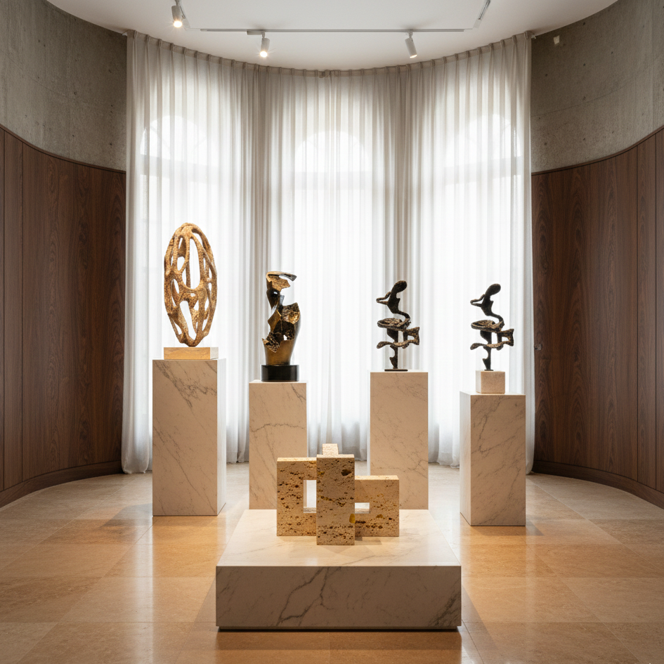 Abstrakte Skulpturen