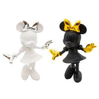 Zeichentrickfigur - Lachende Goldene Minnie Maus Sammlerstück - wel.Minnie Mouse