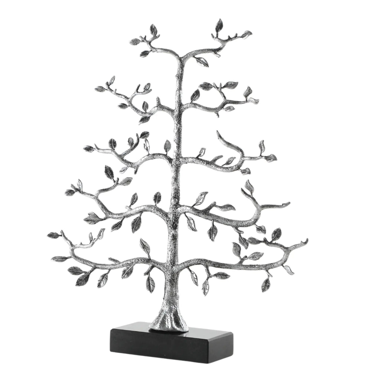 Dekoobjekt - Lebensbaum - Dekobaum auf Marmorgestell Metallbaum Miraculeux