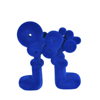 Samtdeko - TicTacToe-Figur - Deko-Objekt Pop-Art Dekofigur aus Samt Marino