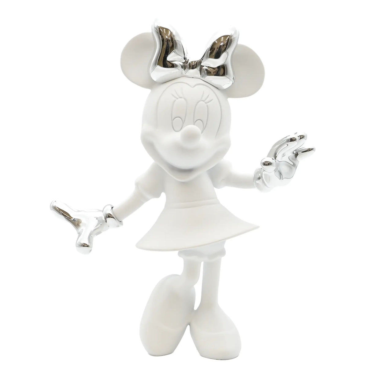 Zeichentrickfigur - Lachende Goldene Minnie Maus Sammlerstück - wel.Minnie Mouse
