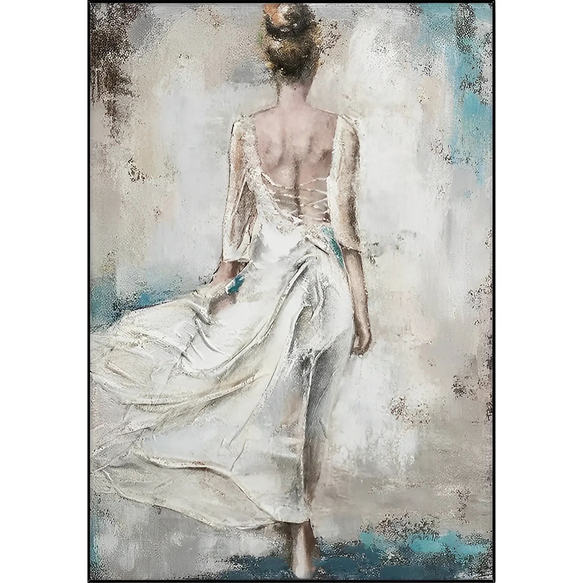 Großes Gemälde - Elegancia en Movimiento Default Title