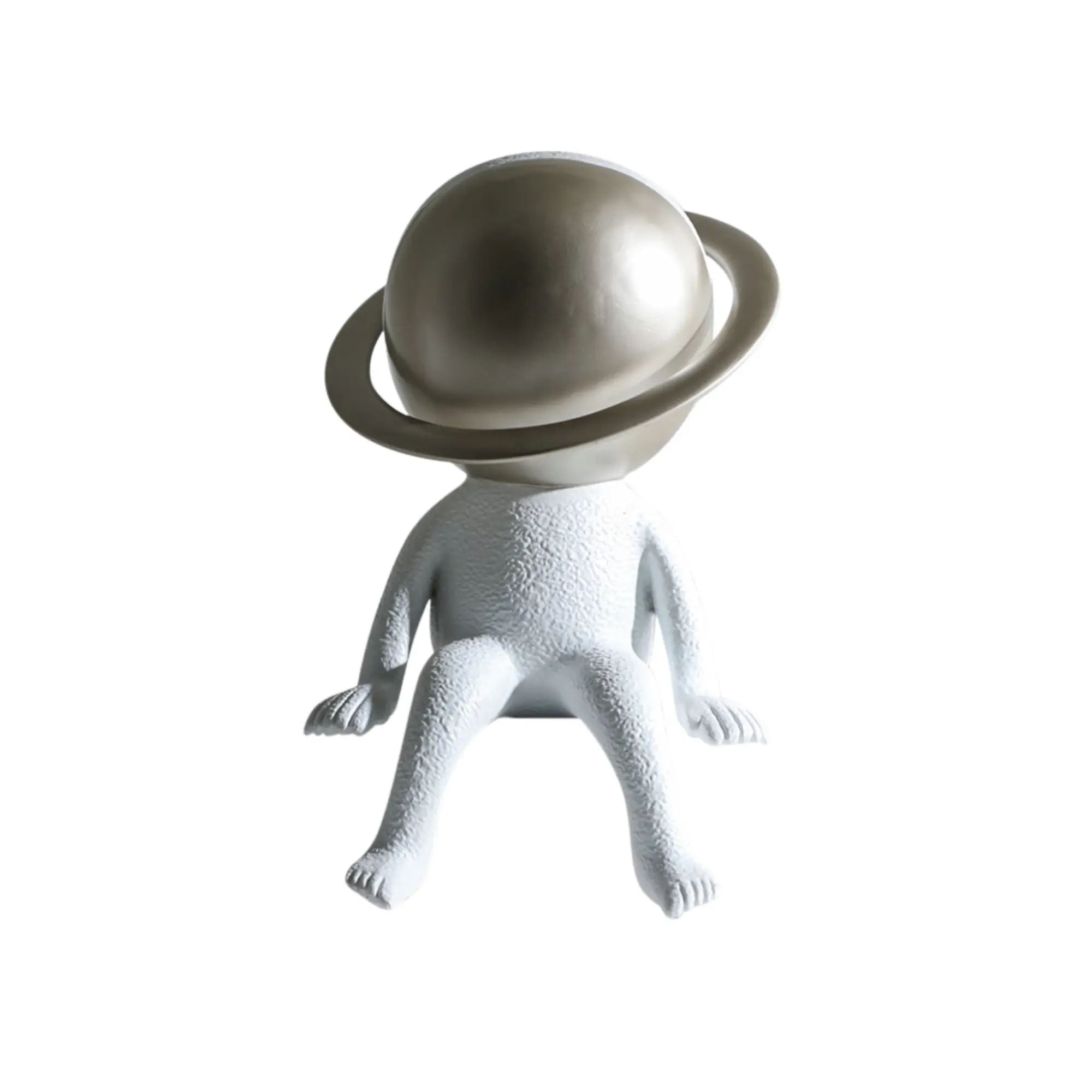 Dekofigur - astronautenstil mit Ring - Deko-Objekt für Regal Marsianer Default Title