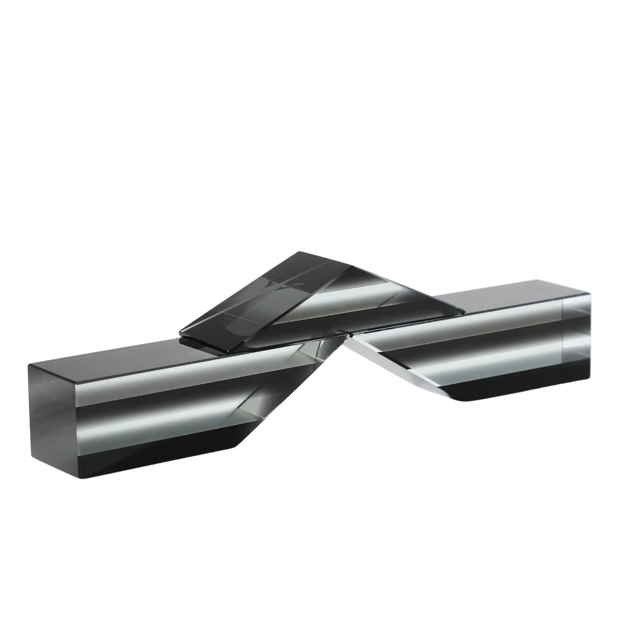 Dekoobjekt - Skulptur Geometrische Kristallkomposition Cristallo Ombra Default Title