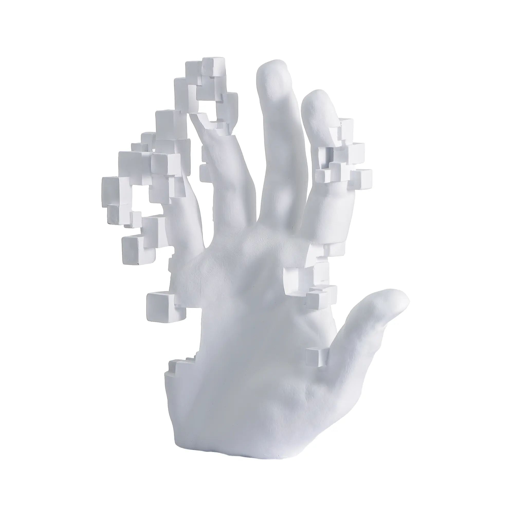 Dekohand - pixeleffekt - Deko-Objekt Dekorative 3D Hand Klein