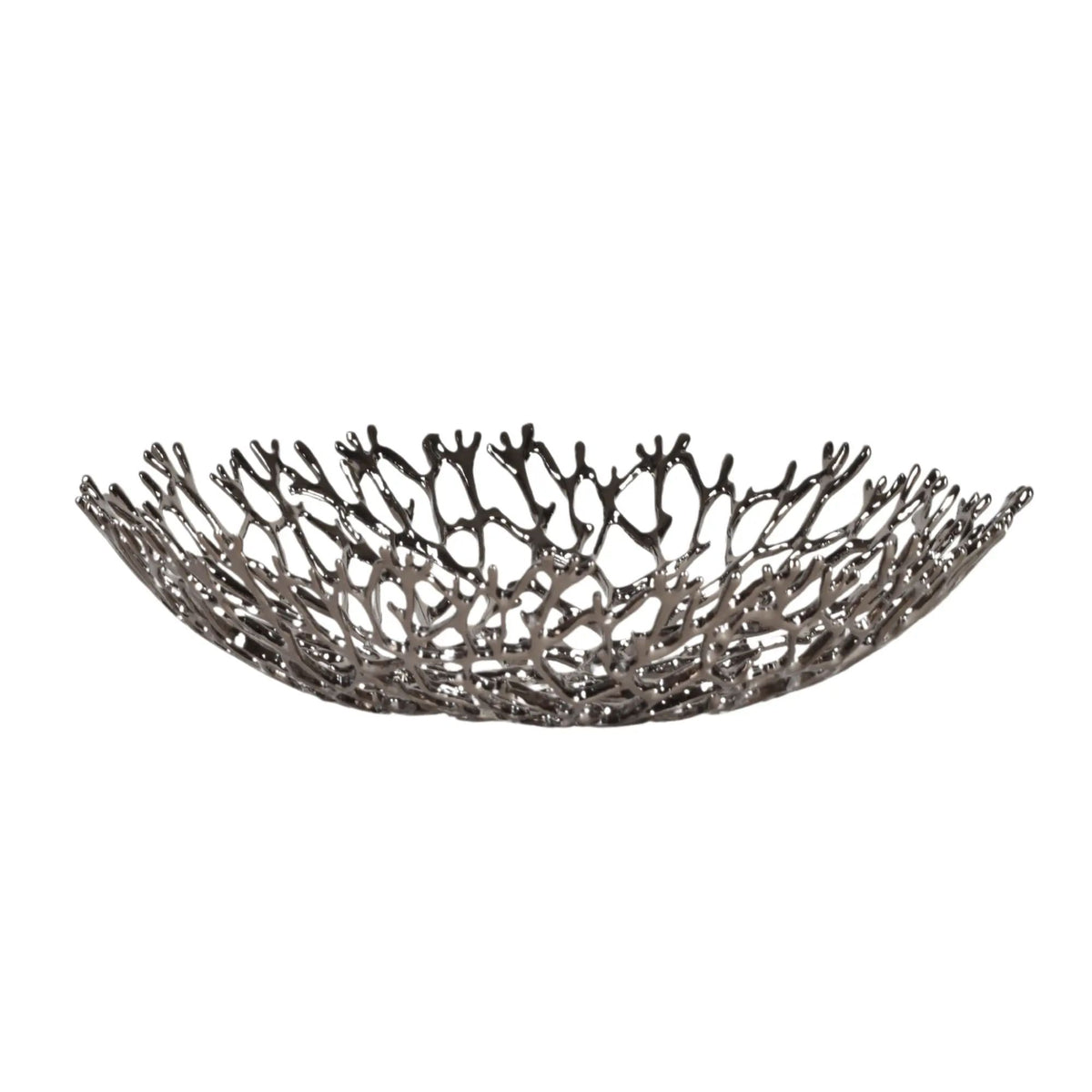 Obstschale - Korallenoptik - Edle Runde-Schale Design-Fruchschale Corallo Bowl