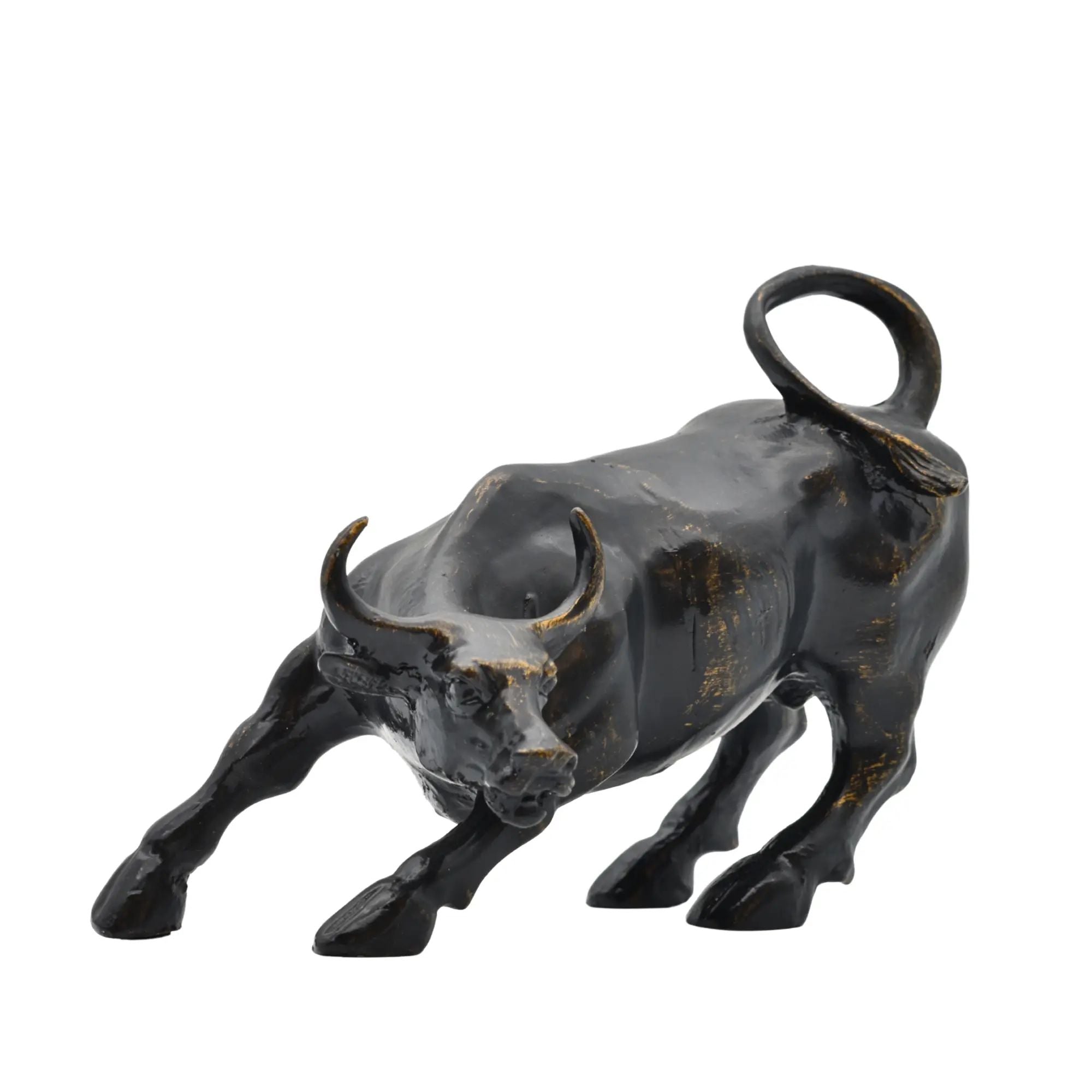 Tierfigur - Skulptur Kraftvoller Bulle Taurus Fortis Default Title