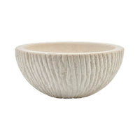 Servierschale - Relief Design 20cm - Schöne runde Obstschale Afina