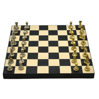 Schachspiel - Luxus Brettspiel – Edles Schachset - Modernes Schachspiel Aeterna