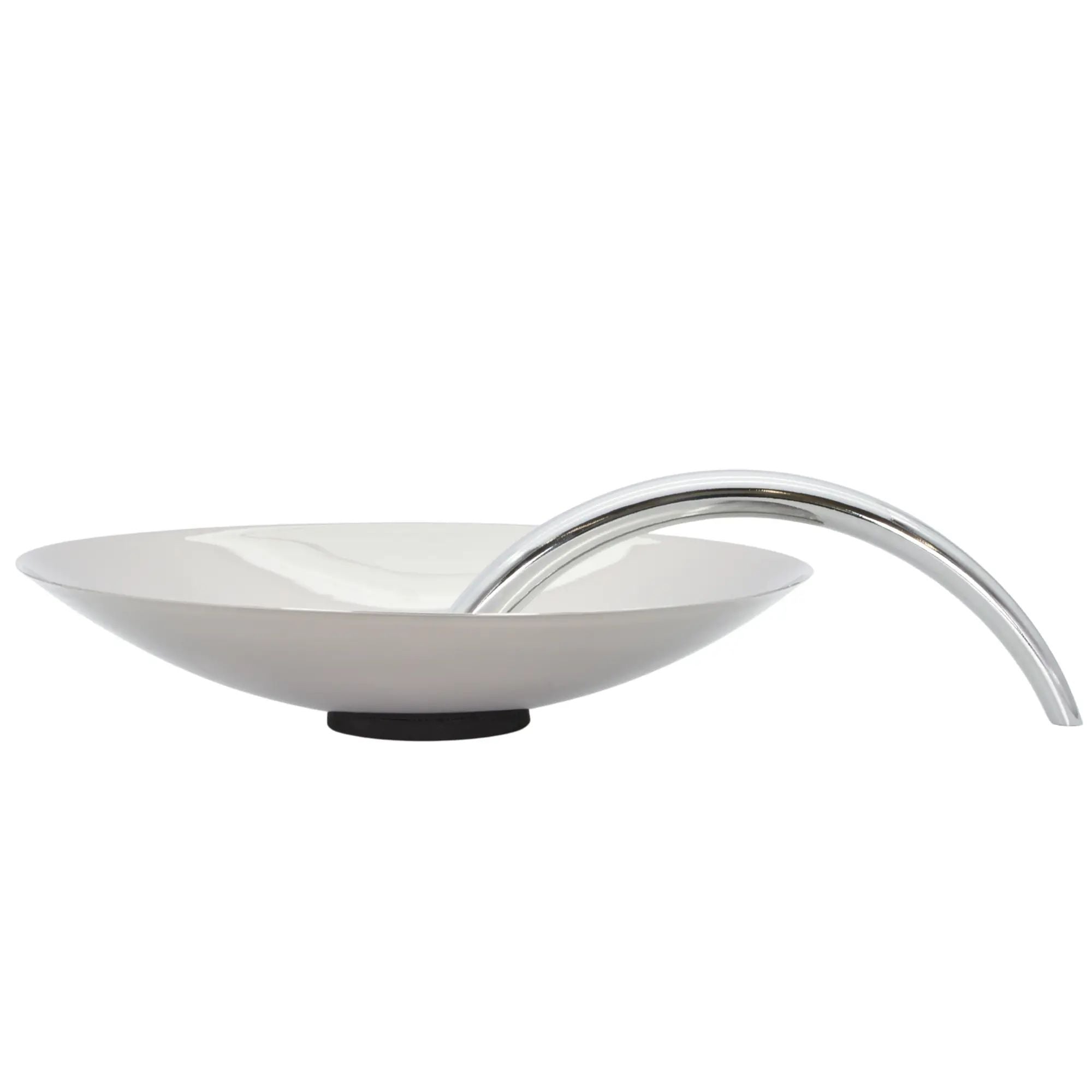 Dekoschale - Rund mit Griff - Elegante Obstschale handgefertigt Lima Default Title