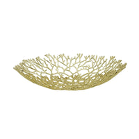 Obstschale - Korallenoptik - Edle Runde-Schale Design-Fruchschale Corallo Bowl