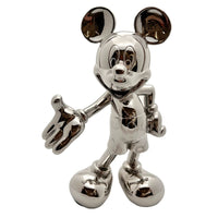 Zeichentrickfigur - Silbener glänzender Micky Maus Sammlerstück - wel.Mickey Mouse