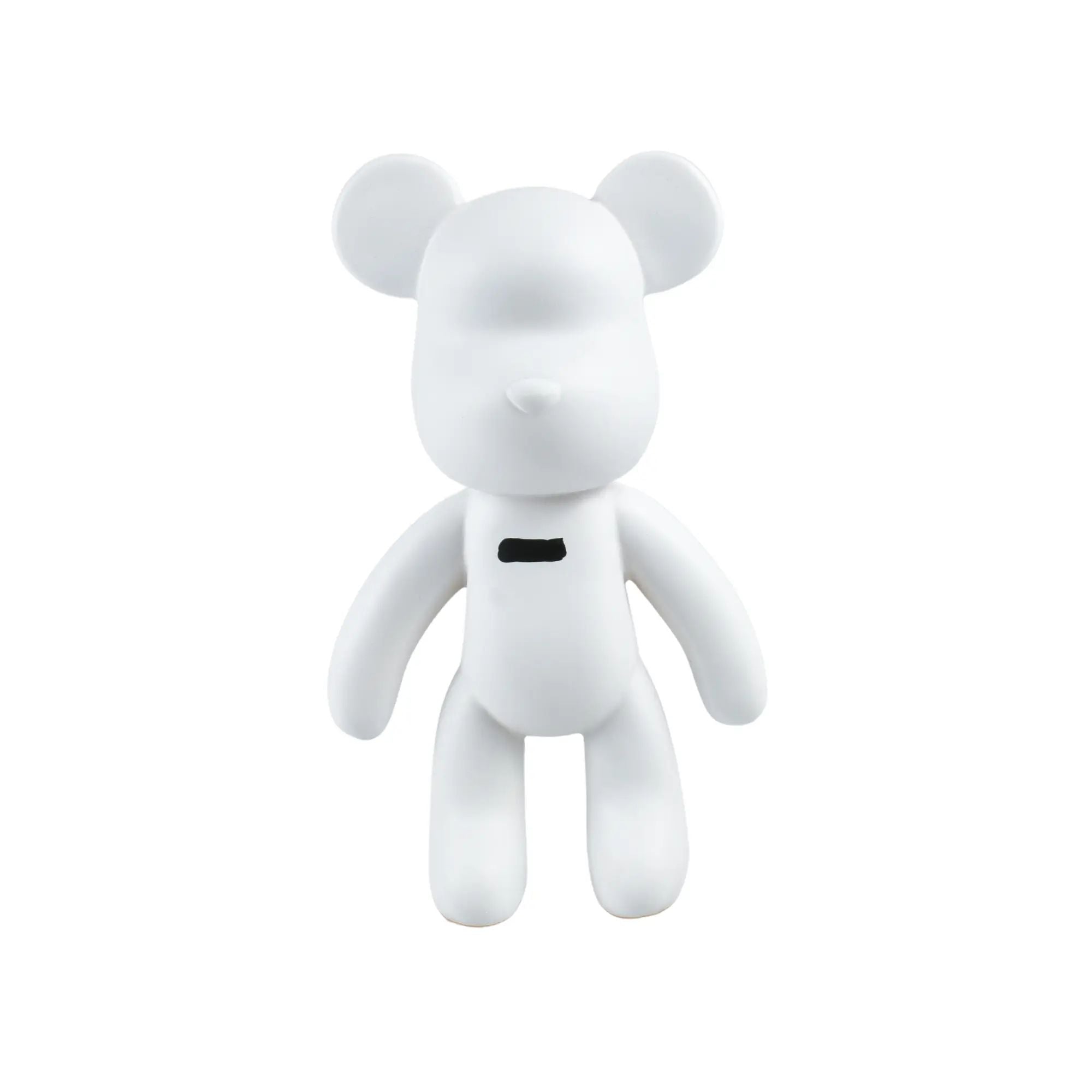 Tierfigur - bearbrickdesign - Dekobär groß Bärenskulptur Urban-Bear Weiß