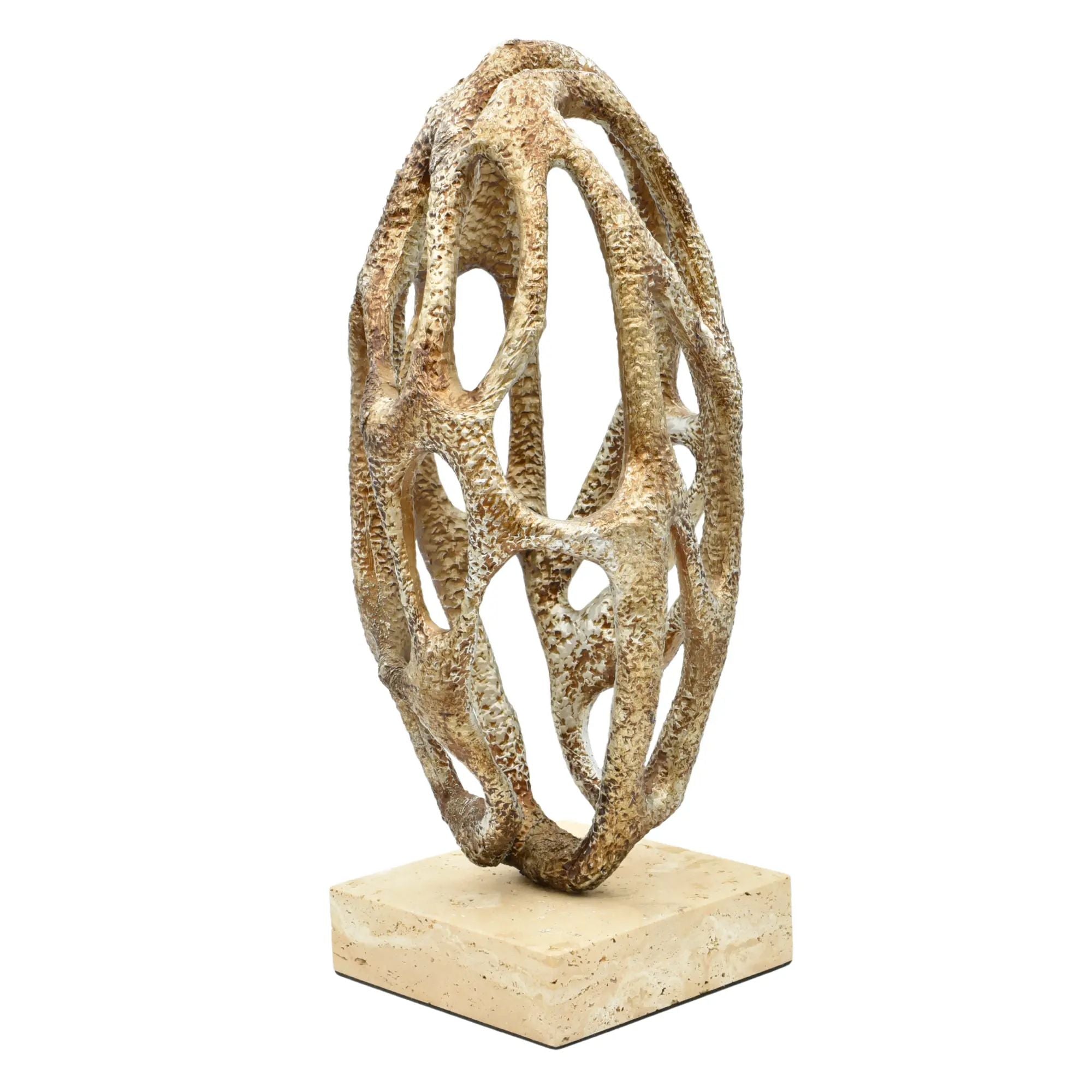 Dekoobjekt - Skulptur Abstrakte Ovalstruktur Ovum Aeternum Default Title