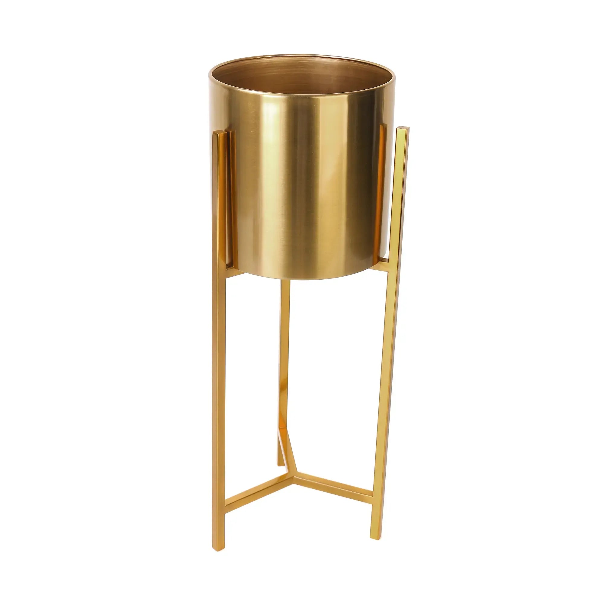 Übertopf - mit Gestell auf 3 Füßen - Pflanzgefäß hoch 25cm Durchmesser Airone