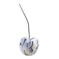 Kirschfigur - Deko-Objekt Kirsche – Tisch-Obst-Dekor – Pop-Art Obst Skulptur – Bianca