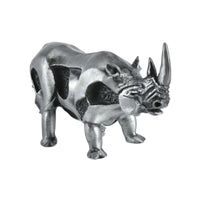 Tierfigur - Nashorn - Edle Deko-Skulptur Design Deko-objekt Brass Guardian