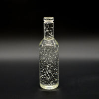 Dekoobjekt - Deko Kristallflasche - Skulpturale Kristallflasche Ampulla Aeria