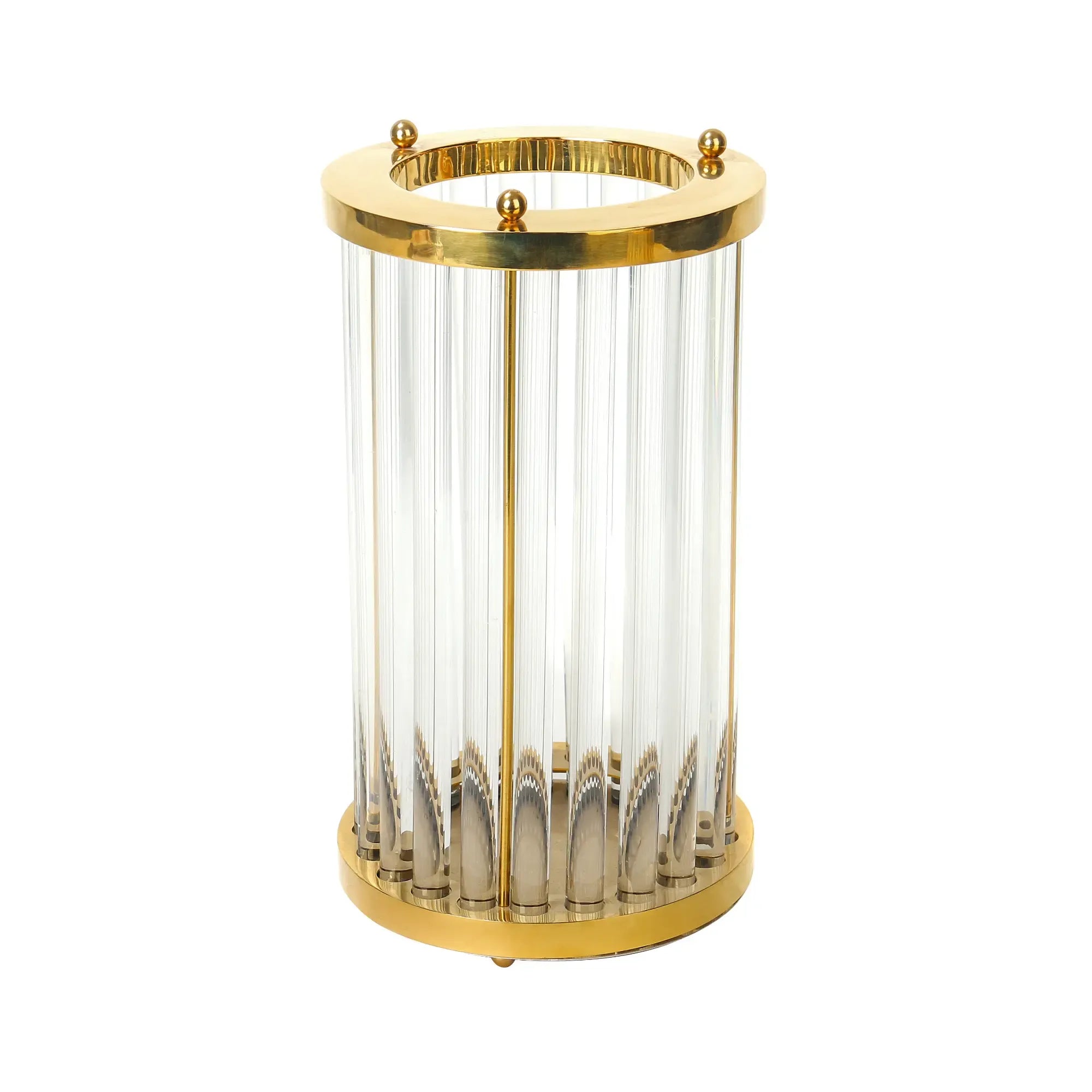 Kerzenständer - mit Glas - Design Kerzenhalter für Innen und Außen LuminousAura