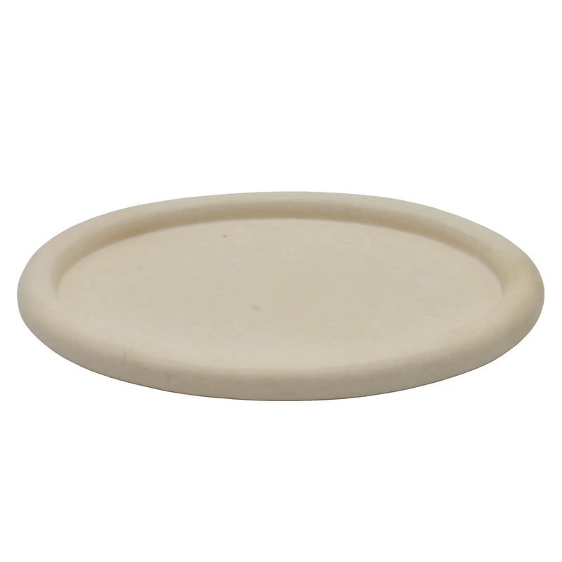 Tablett - Serviertablett Puristisch – Dekoteller im Doppel-Set – Ablage-Schale Alba Duo