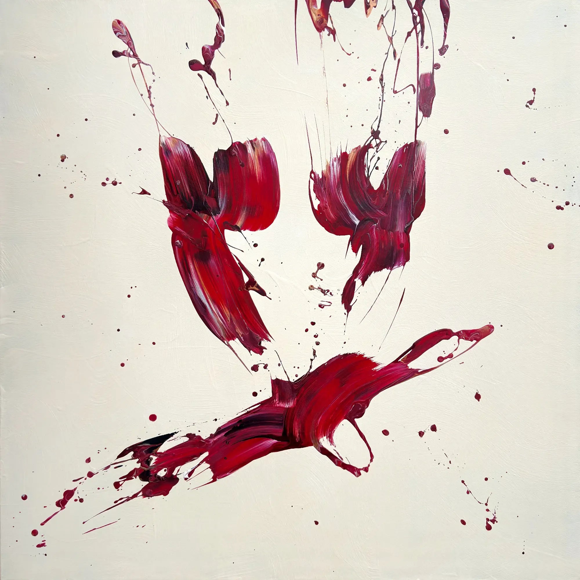 Großes Gemälde - Fabulous beings „Energetic no. 3“ Default Title