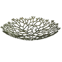 Obstschale - Korallenoptik - Edle Runde-Schale Design-Fruchschale Corallo Bowl