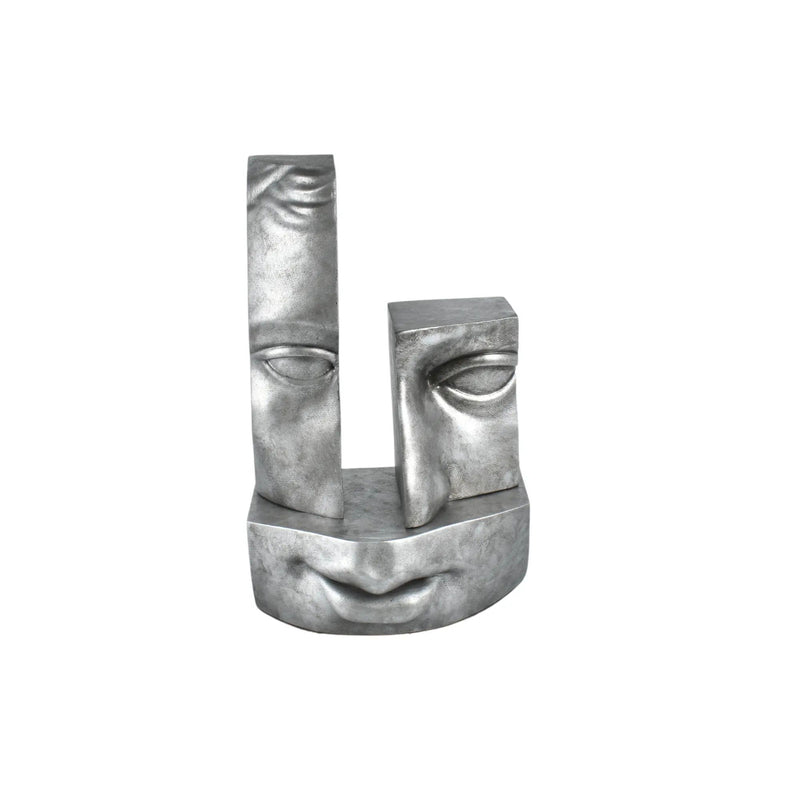 Steingesicht - Steinoptik - Deko Gesichtsskulptur Kopf Dekoration Stonehenge
