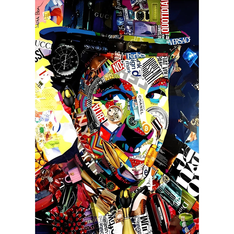 Großes Gemälde - Collage de Íconos