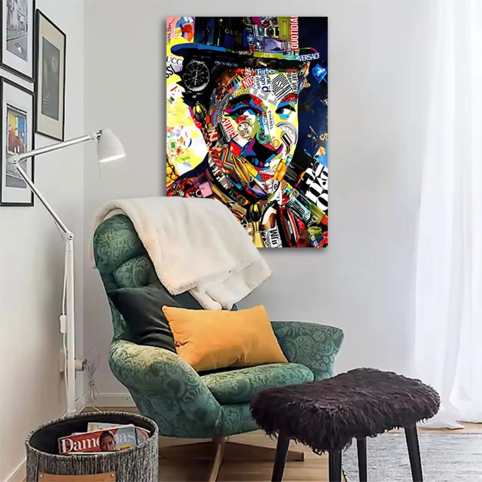 Großes Gemälde - Collage de Íconos