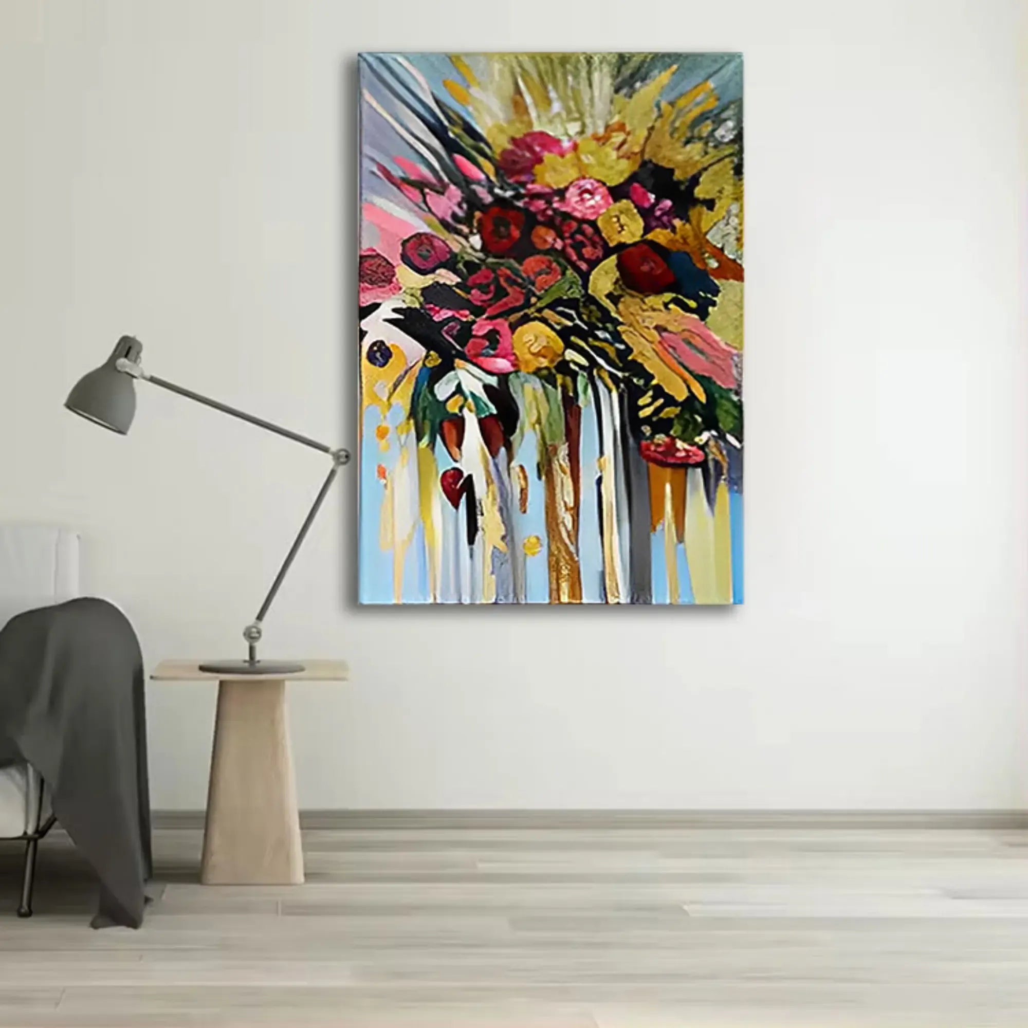 Großes Gemälde - Explosión Floral