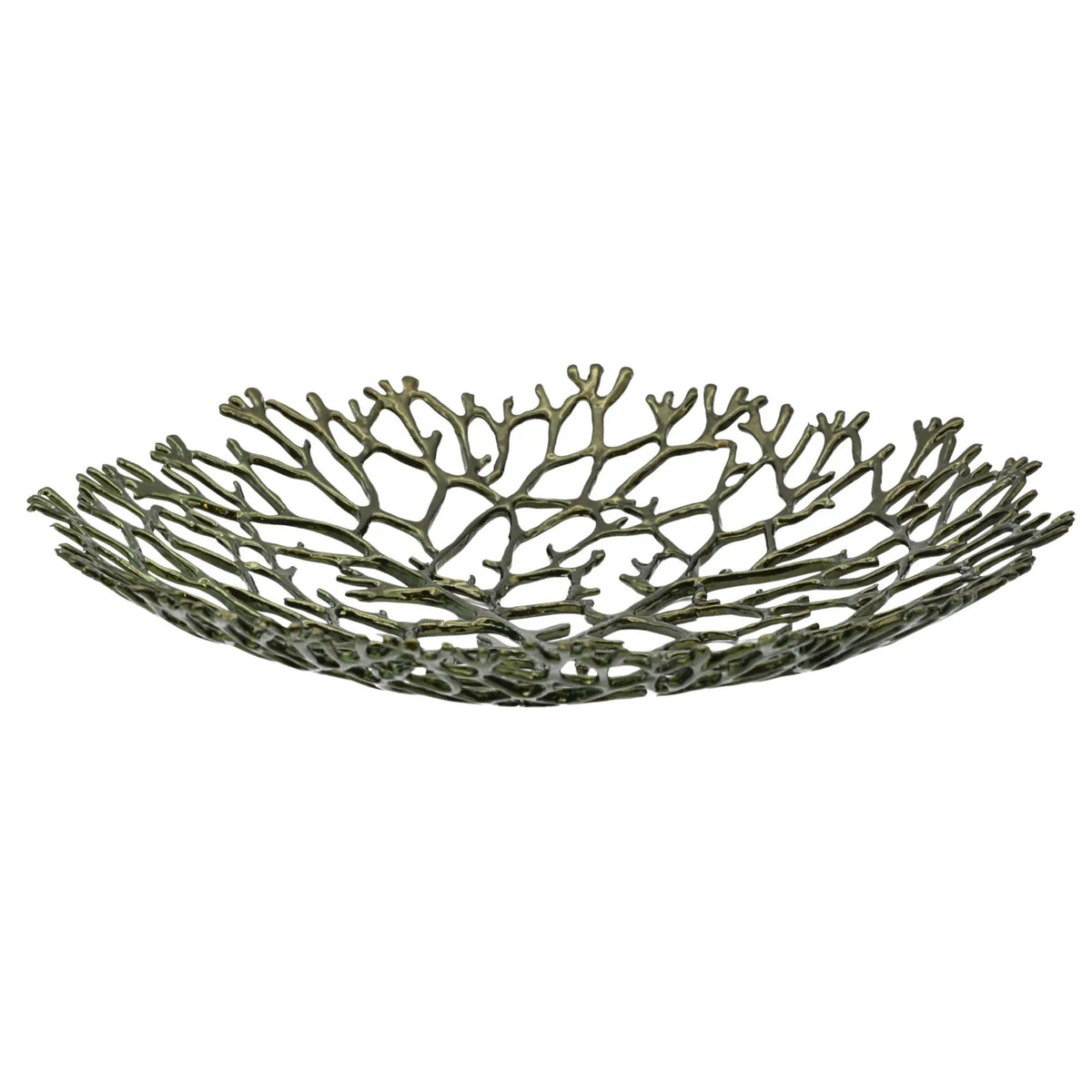 Obstschale - Korallenoptik - Edle Runde-Schale Design-Fruchschale Corallo Bowl