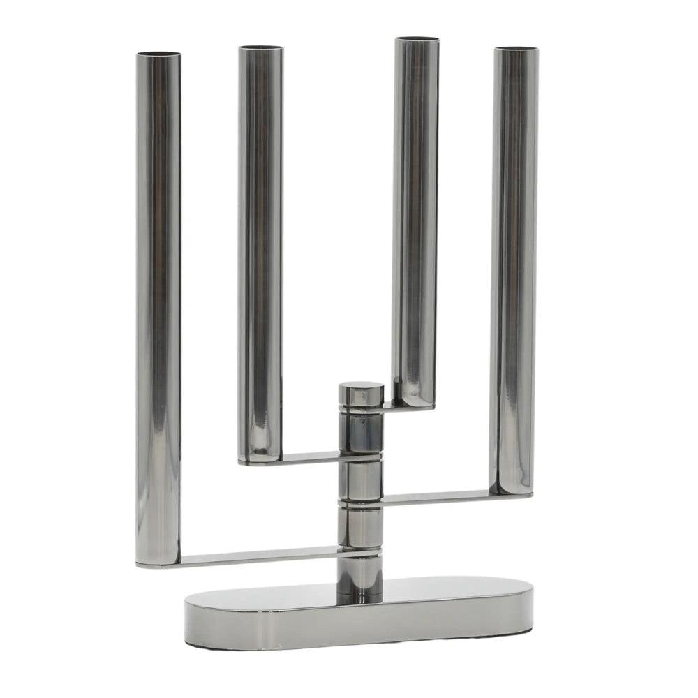 Kerzenständer - 4 Arme - Verstellbarer Kerzenhalter Design Kerzenleuchter Candelabro